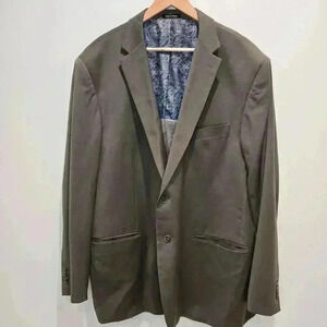 Joseph Abboud Men's Wool Blend Blazer Sports Coat Size 50 L Taupe